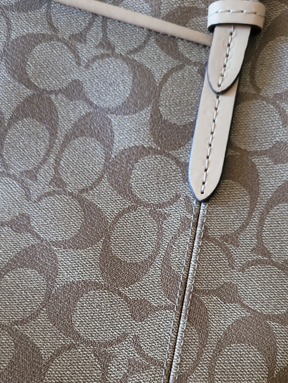 New COACH Peyton Signature Zip Top Tote F28365 - Picture 10 of 12